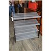 Image 1 : Four tier metal boot rack