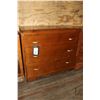 Image 1 : Waterfall three drawer dresser