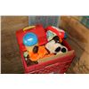 Image 4 : Selection of toys including Cabbage Patch and Fisher Price plus a plastic stacking drawers etc.