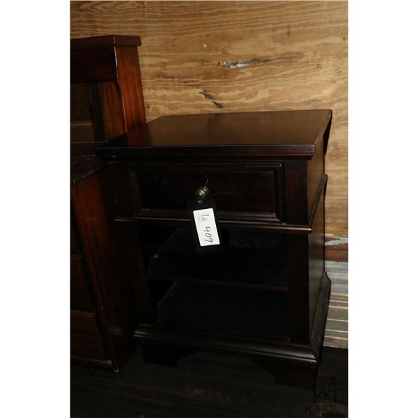 Semi contemporary side table