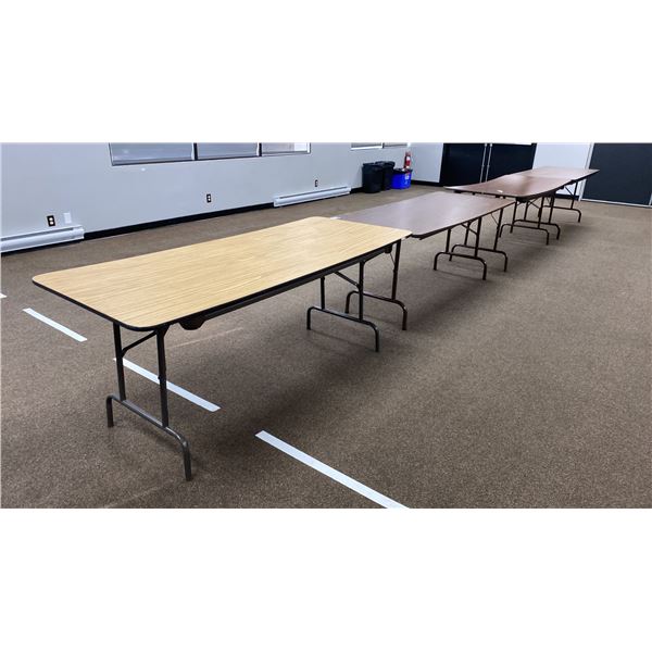 GROUP OF 4 FOLDING 6' UTILITY TABLES