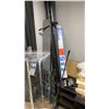 Image 2 : CONTENTS OF CLOSET- BALLOON TIME TANKS, FANS, TV MOUNTS, PLEXIGLASS PODIUM, PULL DOWN PROJECTION