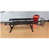 Image 1 : 2 METAL 6' BENCHES, FAN & OPEN SIGN