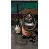 Image 1 : RIDGID 60L SHOP VAC WITH HOSE & HAND PUMP PRESSURE SPRAYER