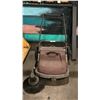 Image 2 : LIFTRITE 5500 LB CAPACITY YELLOW PALLET JACK & FLOOR SWEEPER *LAST DAY REMOVAL*