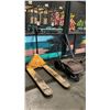 Image 4 : LIFTRITE 5500 LB CAPACITY YELLOW PALLET JACK & FLOOR SWEEPER *LAST DAY REMOVAL*