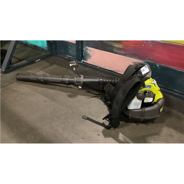 RYOBI 760CFM GAS POWERED HEAVY DUTY BACKPACK BLOWER
