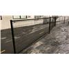 Image 3 : APPROX 12 MODU-LOC TEMPORARY FENCING PANELS - EACH PANEL MEASURES 10' X 3.5'