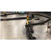 Image 8 : LARGE COMMERCIAL GO KART RACETRACK- INCLUDES ALL RUBBER TIRES, PLASTIC BARRIER SURROUNDS & LARGE