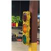 Image 1 : GROUP OF 5 TRAFFIC STOP LIGHTS GREEN/AMBER/RED *ELECTRICAL HARDWIRED IN, MUST HAVE ELECTRICIAN