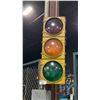 Image 2 : GROUP OF 5 TRAFFIC STOP LIGHTS GREEN/AMBER/RED *ELECTRICAL HARDWIRED IN, MUST HAVE ELECTRICIAN