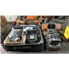Image 2 : DEWALT SHOP RADIO & RIDGID CORDLESS DRILL AND DRIVER SET- 5 DRILLS, 6 BATTERIES & 3 CHARGERS