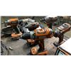 Image 5 : DEWALT SHOP RADIO & RIDGID CORDLESS DRILL AND DRIVER SET- 5 DRILLS, 6 BATTERIES & 3 CHARGERS