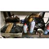 Image 3 : 5 TIER COMMERCIAL SHELVING UNIT WITH ASSORTED TOOLS & MISC ITEMS *MUST TAKE ALL*