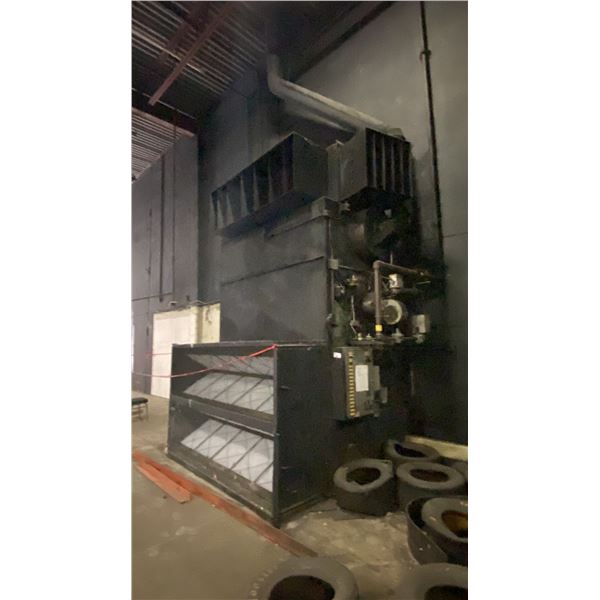 TEMPRITE GTDM-125-DATH INDUSTRIAL/COMMERCIAL INDIRECT FIRED SPACE HEATER SYSTEM- 1,562,500 MAX
