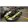 Image 1 : SODI KART RT8 BLACK/GREEN GASOLINE POWERED GO KART WITH HONDA ENGINE