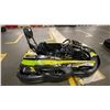 Image 4 : SODI KART RT8 BLACK/GREEN GASOLINE POWERED GO KART WITH HONDA ENGINE