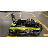 Image 4 : SODI KART RT8 BLACK/GREEN GASOLINE POWERED GO KART WITH HONDA ENGINE