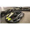 Image 1 : SODI KART RT8 BLACK/GREEN GASOLINE POWERED GO KART WITH HONDA ENGINE