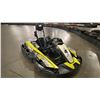 Image 5 : SODI KART RT8 BLACK/GREEN GASOLINE POWERED GO KART WITH HONDA ENGINE