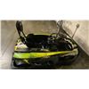 Image 4 : SODI KART RT8 BLACK/GREEN GASOLINE POWERED GO KART WITH HONDA ENGINE