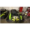 Image 3 : SODI KART RT8 BLACK/GREEN GASOLINE POWERED GO KART WITH HONDA ENGINE