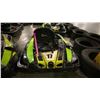 Image 3 : SODI KART RT8 BLACK/GREEN GASOLINE POWERED GO KART WITH HONDA ENGINE *MAY REQUIRE PARTS/REPAIR*