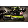 Image 2 : SODI KART RT8 BLACK/GREEN GASOLINE POWERED GO KART WITH HONDA ENGINE *MAY REQUIRE PARTS/REPAIR*