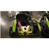Image 3 : SODI KART RT8 BLACK/GREEN GASOLINE POWERED GO KART WITH HONDA ENGINE *MAY REQUIRE PARTS/REPAIR*