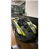 Image 2 : SODI KART RT8 BLACK/GREEN GASOLINE POWERED GO KART WITH HONDA ENGINE *NO ENGINE*