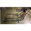 Image 4 : HYDRAULIC GO KART MECHANIC LIFT, HAND PRESS, 3 JACK STANDS & CUSTOM MADE KART DOLLY