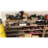Image 2 : 2 SHELVING UNITS OF ASSORTED GO KART PARTS
