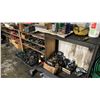 Image 6 : 2 SHELVING UNITS OF ASSORTED GO KART PARTS