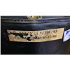 Image 4 : 2 LARGE BARRELS * ONE FULL, ONE HALF FULL- MAY CONTAIN OIL* & RED METAL OPEN TOP EMPTY BARREL