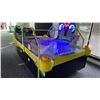 Image 5 : NAMCO BIG BANG SMASH COIN OPERATED MULTIPLAYER AIR HOCKEY TABLE- MEASURES APPROX 8'L X 7'W 6.5'H AT