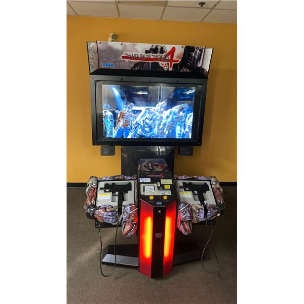 SEGA THE HOUSE OF THE DEAD 4 COIN OPERATED MULTIPLAYER SHOOTER GAME
