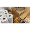 Image 3 : GROUP OF ASSORTED THERMAL PAPER ROLLS, BATTERIES & LIGHTS