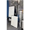 Image 4 : OFFICE DESK, CHAIR, PRESENTATION STANDS, TUBE LIGHT BULBS, SMALL TABLE & BEVERAGE DISPENSER INSERTS