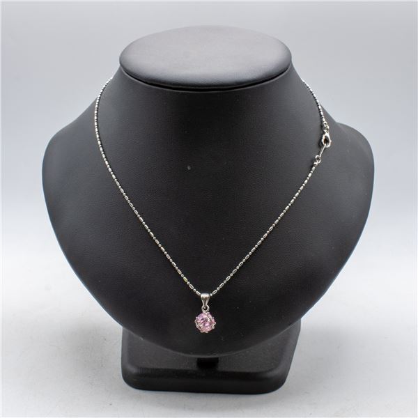 18K GOLD PLATE NECKLACE & PENDANT