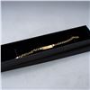 Image 1 : 10K GOLD HIGH POLISH VALENTINES BRACELET 8" LONG
