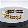Image 2 : VINTAGE 14K FAVORI HIGH POLISH HALLOW BRACELET