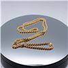 Image 2 : 10K GOLD HIGH POLISH ROPE CHAIN 22" LONG 4.21 GRAM