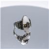 Image 2 : ANTIQUE 1920S CIRCA 5 PC SILVER MOTHER OF PEARL