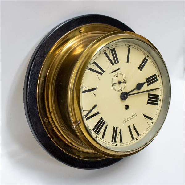 VINTAGE NAUTICAL SHIP CLOCK JOHNTILLEY & SON LTD