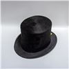 Image 2 : ANTIQUE BEAVER PELT TOP HAT SIZE MED