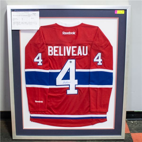 CUSTOM FRAMED MONTREAL CANADIANS