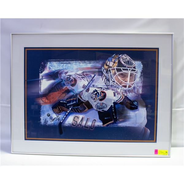 2001 TOMMY SALO OILERS DOUBLE