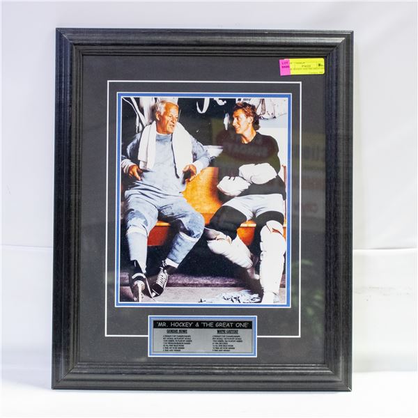 "MR. HOCKEY AND THE GREAT ONE"