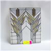 Image 1 : FRANK LLOYD WRIGHT BOOK ON LEADED GLASS