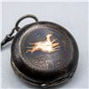 Image 1 : ANTIQUE SILVER HUNTING POCKET WATCH